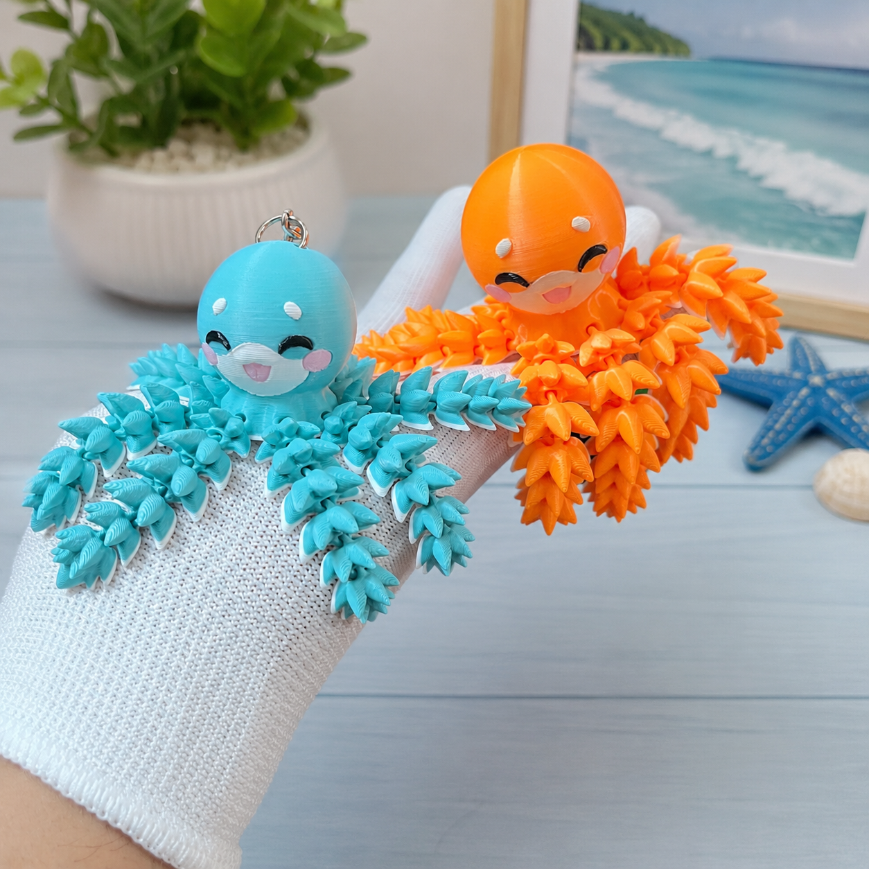 3D Printed Flexi Octopus