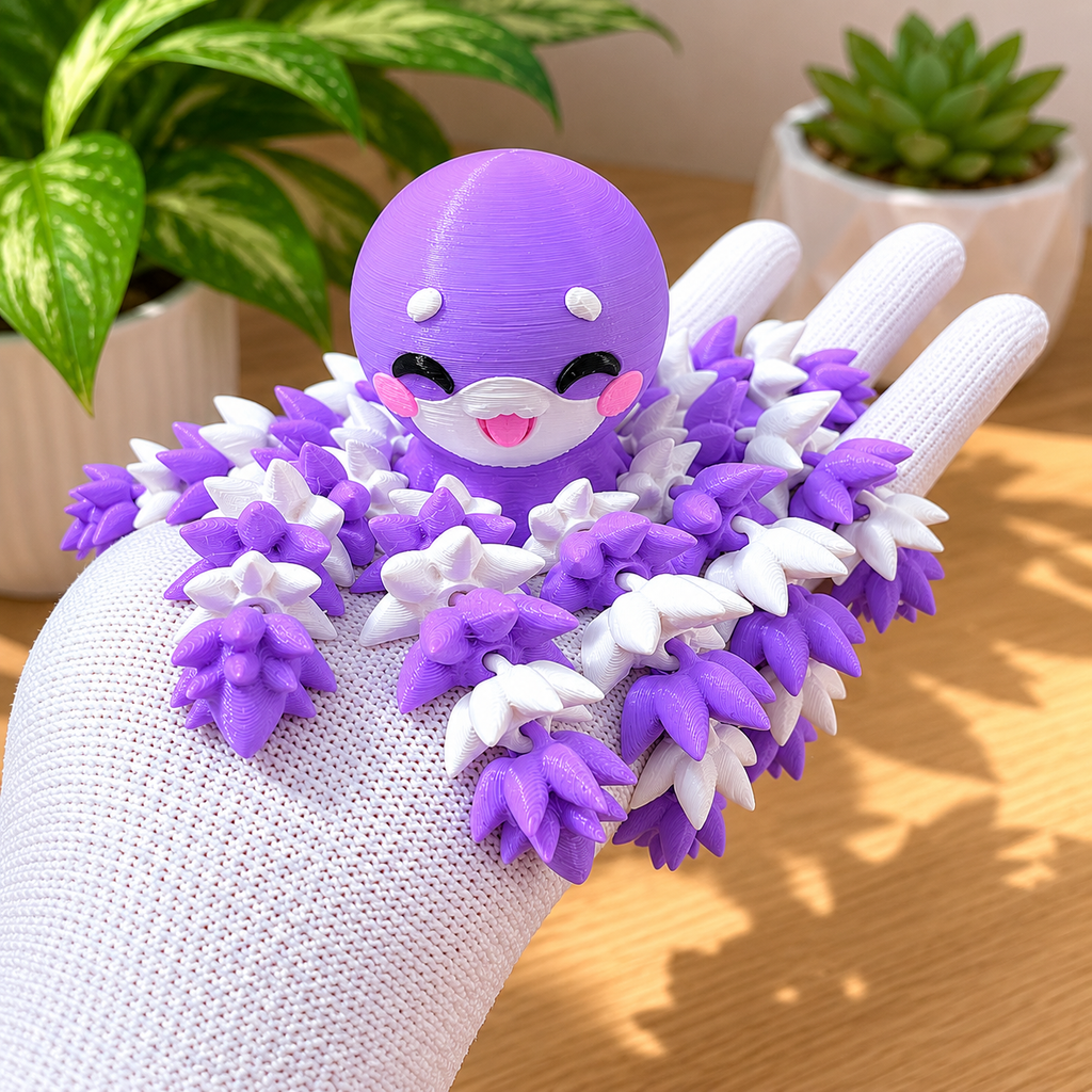3D Printed Flexi Octopus