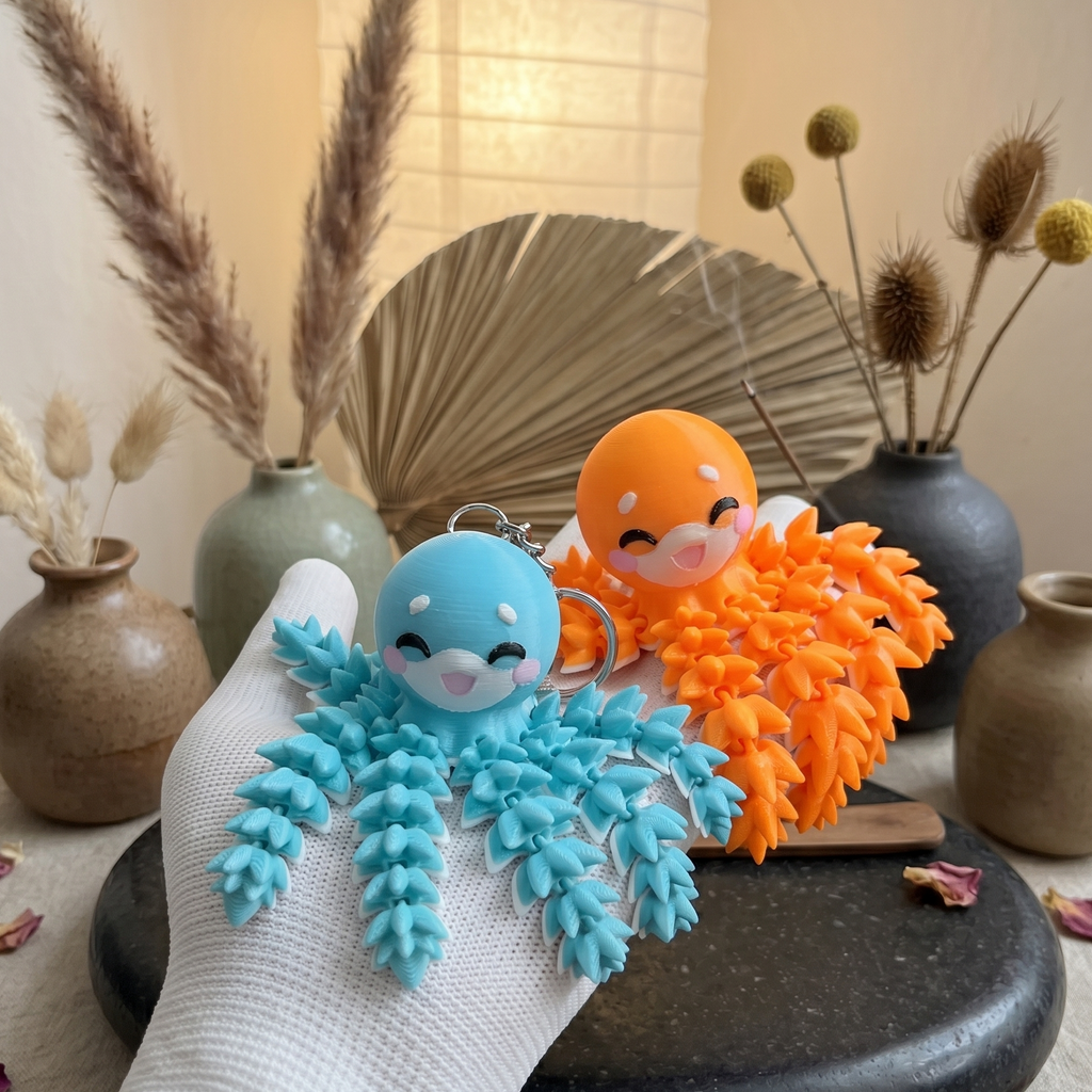 3D Printed Flexi Octopus