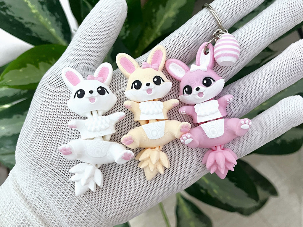 3D Printed Articulated Bunny